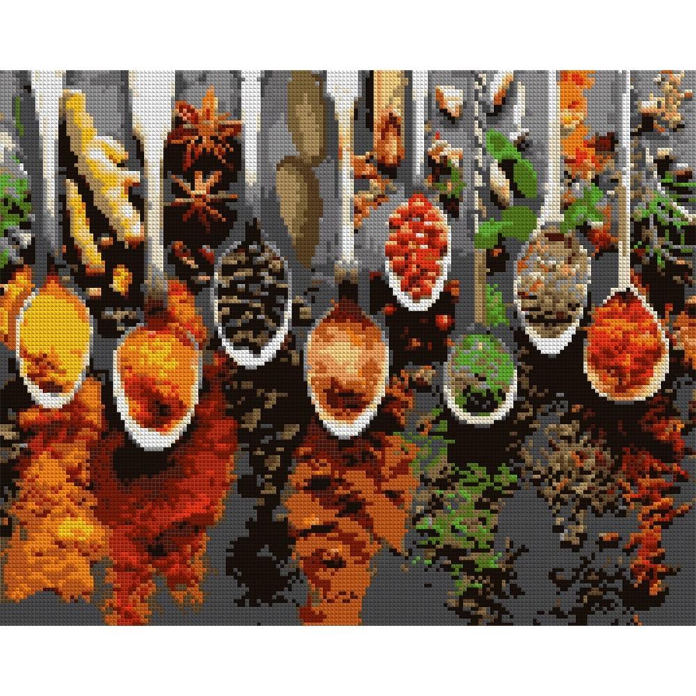 Алмазна мозаїка Santi Світ спецій, 40*50см на підрамнику (954715)фото1