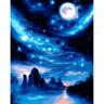 Картина по номерам Santi Звездный путь, 40*50см, LED подсветка (955066)