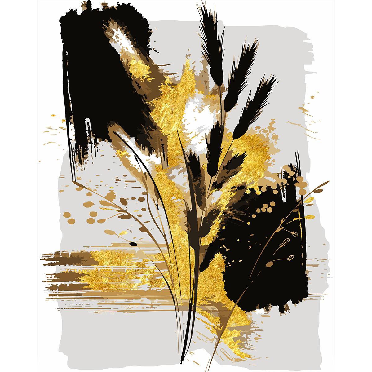 Картина по номерам Santi Колосья, 40*50см, поталь (955291) фото 1