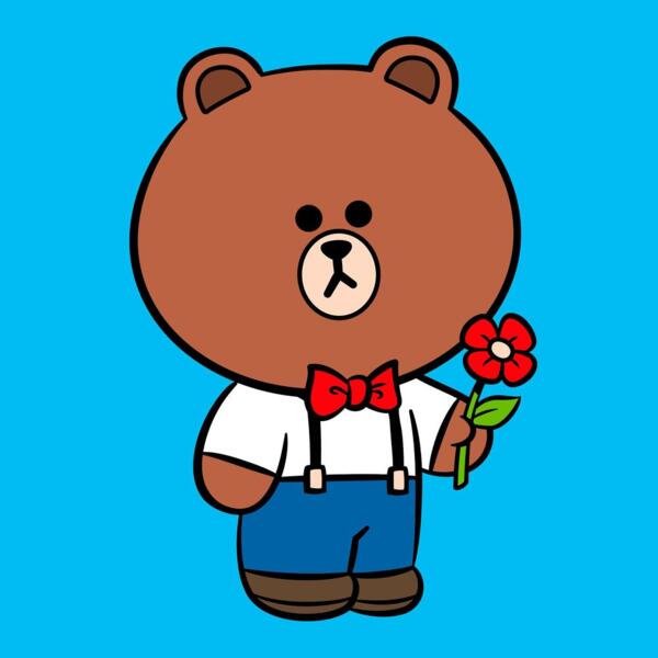 

Картина по номерам Santi Лайн Френдс. Браун с цветком, 25*25см, цветной холст (955020)