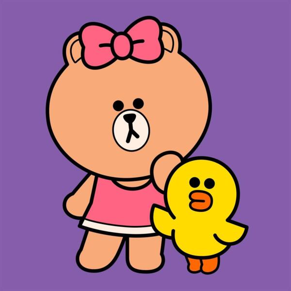 

Картина по номерам Santi Лайн Фрэндс. Чоко и Салли, 25*25см, цветной холст (955018)