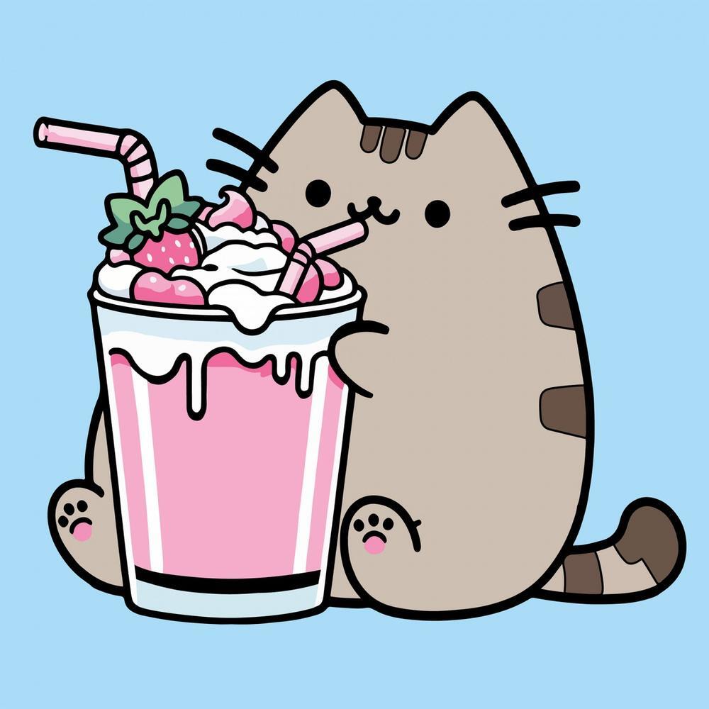 Картина по номерам Santi Пушин. Клубничный коктейль, 25*25см (955029) фото 1