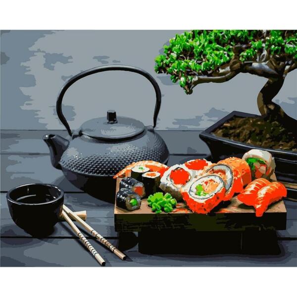 

Картина по номерам Santi Японская кухня, 40*50 (954857)