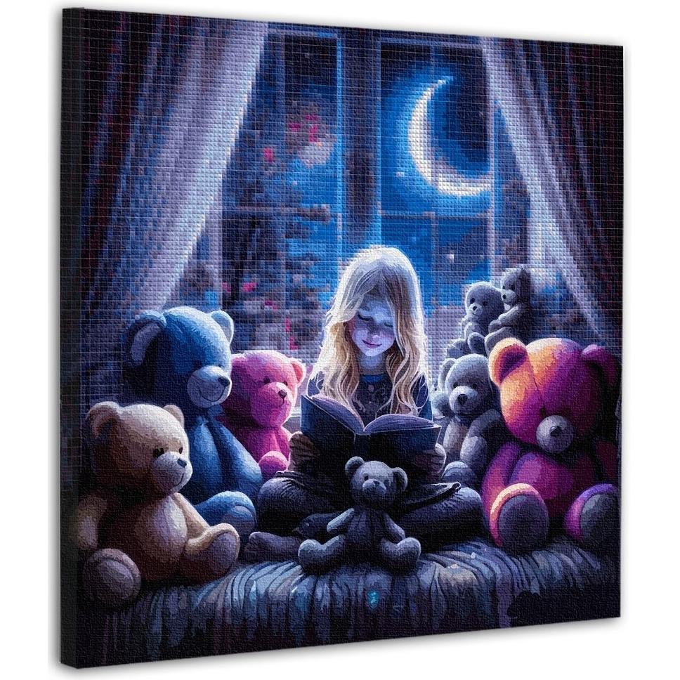 Картина по номерам с алмазной мозаикой Santi Сказка на ночь, 40*40см (955345) фото 1