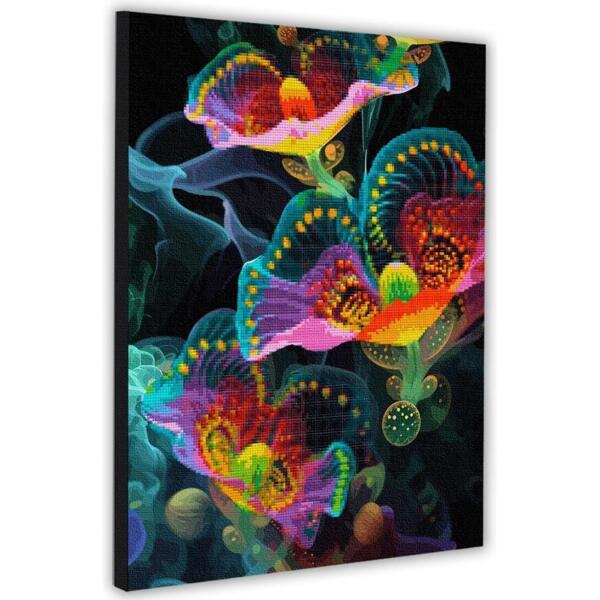 

Картина по номерам с алмазной мозаикой Santi Космический цветок, 40*50см (954981)