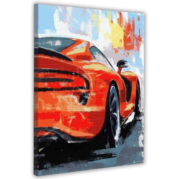 

Картина по номерам с алмазной мозаикой Santi Машина мечты, 40*50см (954943)