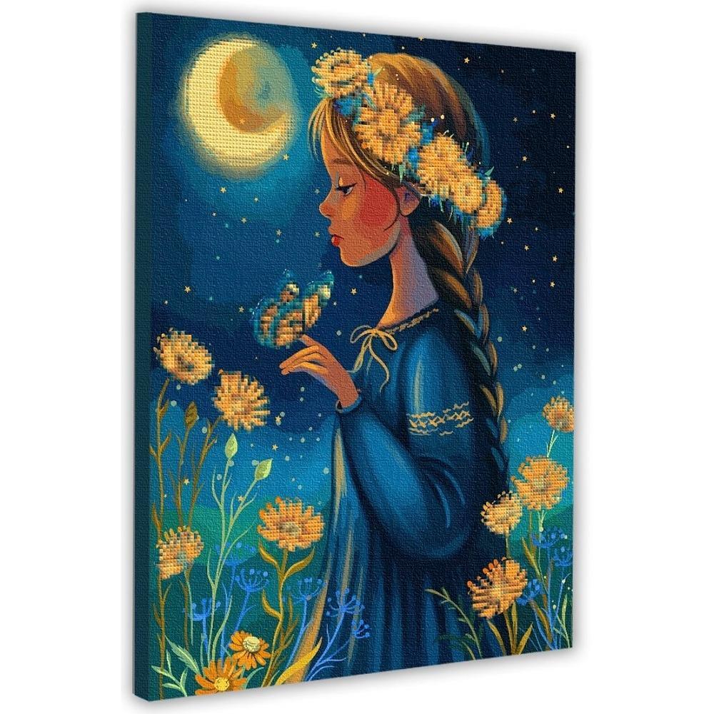 Картина по номерам с алмазной мозаикой Santi Лунная сказка, 40*50см (955379) фото 1