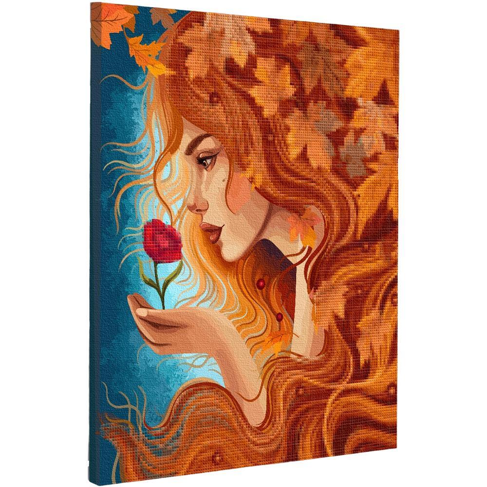 Картина по номерам с алмазной мозаикой Santi Осень в ладонях, 40*50см (955378) фото 1