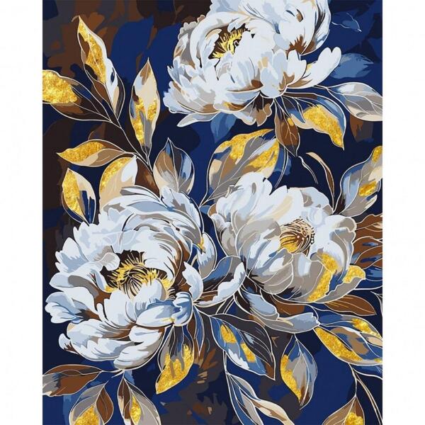 

Картина по номерам Santi Пионы в сиянии золота, 40*50см, поталь (955283)