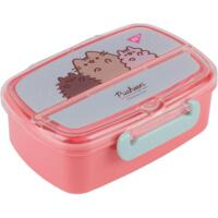 Ланч-бокс Yes Pusheen 750 мл, с принадлежностями, розовый (708371)
