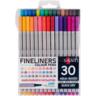 Набір файнлайнерів Santi 30 кольорів (390995)