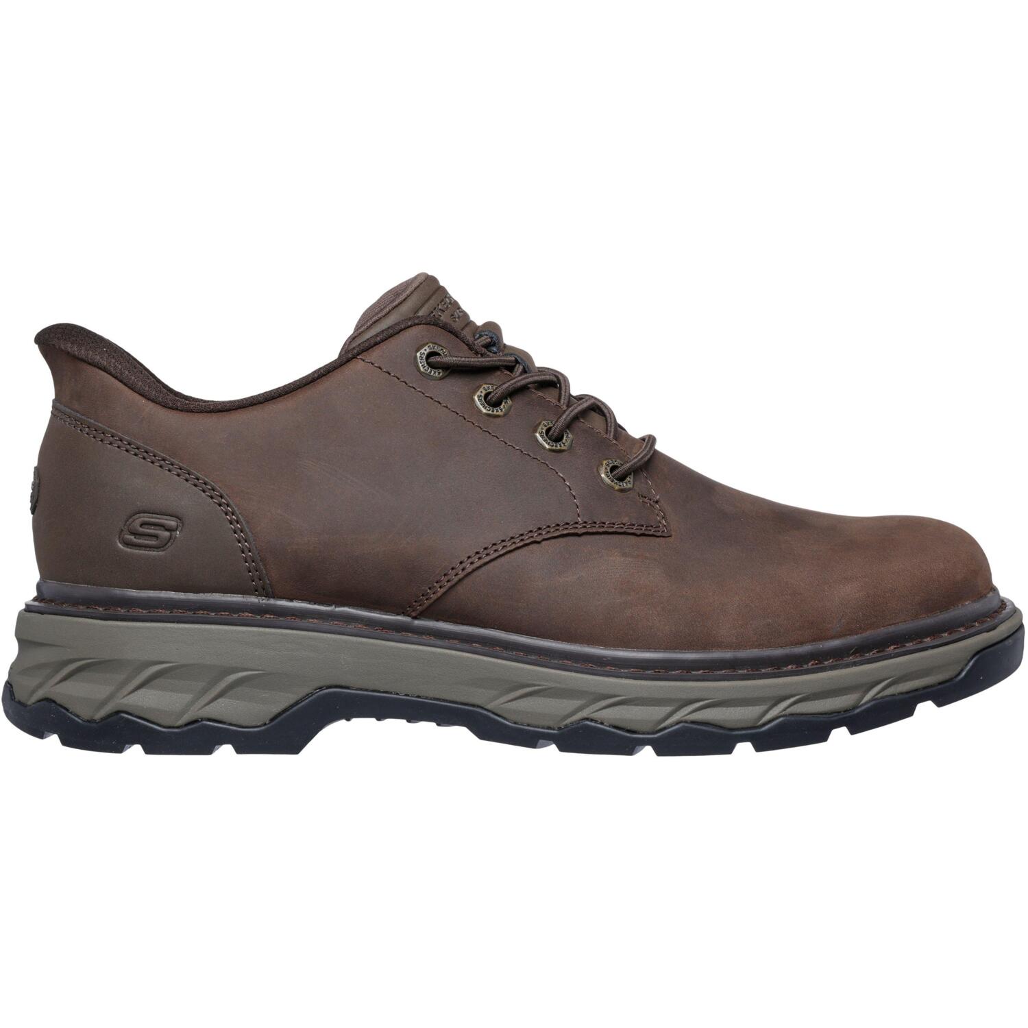 Полуботинки мужские Skechers Lockett 205307 COC 42 (9 US) коричневые