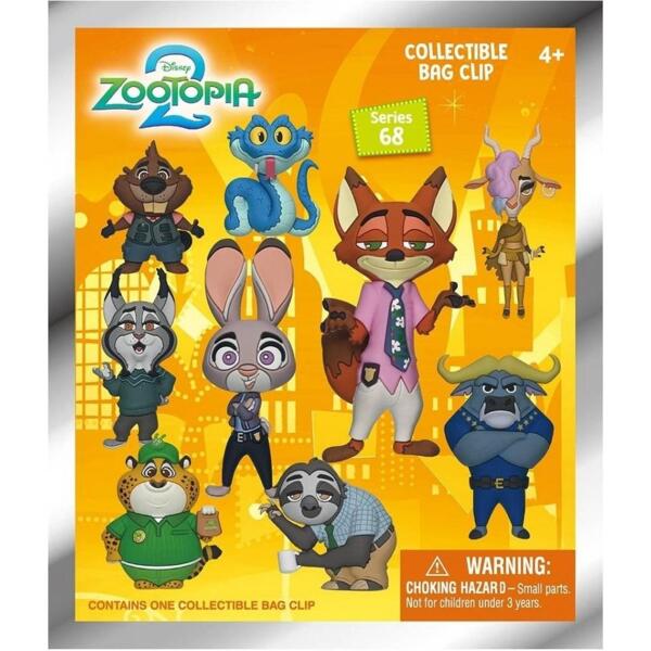 

Игровая фигурка-сюрприз на клипсе Monogram серии "Зверополис 2" S68 (84065)