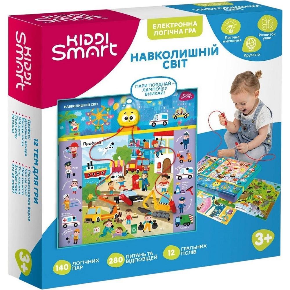 Електронна логічна гра Kiddi Smart - Вікторина Навколишній світ S2 (157-A-0022-UA)фото1