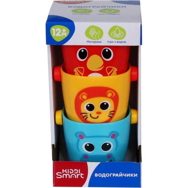 

Игрушечные ведерки для игры в ванной Kiddi Smart - Водограйчики (4332-KS)