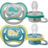 Пустышка Philips Avent Ultra Air, 18+ мес., унисекс, 2 шт. (SCF349/24)