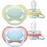 Пустышка Philips Avent Ultra Air, 0-6 мес., 2 шт, для мальчиков (SCF087/01)