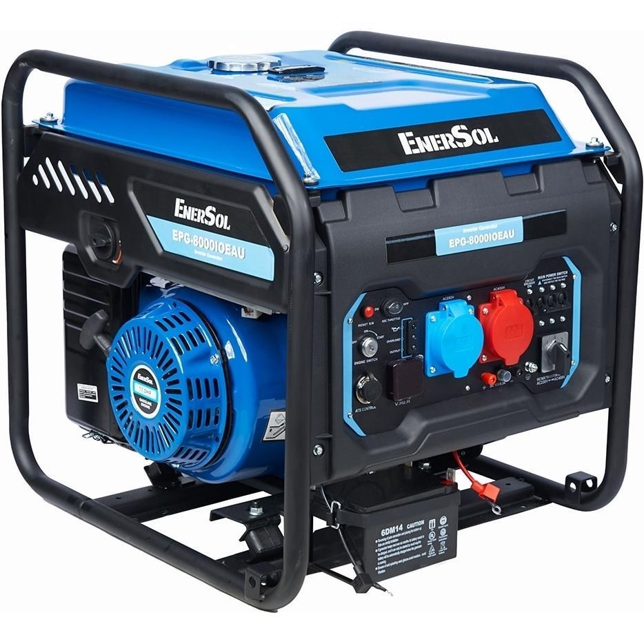 Генератор інверторний бензиновий EnerSol EPG-8000IOEAU 230/400В 7/8кВт (EPG-8000IOEAU)фото1