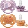 Пустышка Philips Avent Ultra Soft, 6-18 мес., для девочек, 2 шт. (SCF091/18)