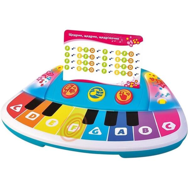 

Пианино Kiddi Smart - Цветные нотки (свет) (4514T-KS)