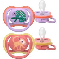 Пустушка Philips Avent Ultra Air, 18+ міс., унісекс, 2 шт. (SCF349/47)