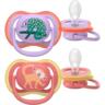 Пустышка Philips Avent Ultra Air, 18+ мес., унисекс, 2 шт. (SCF349/47)