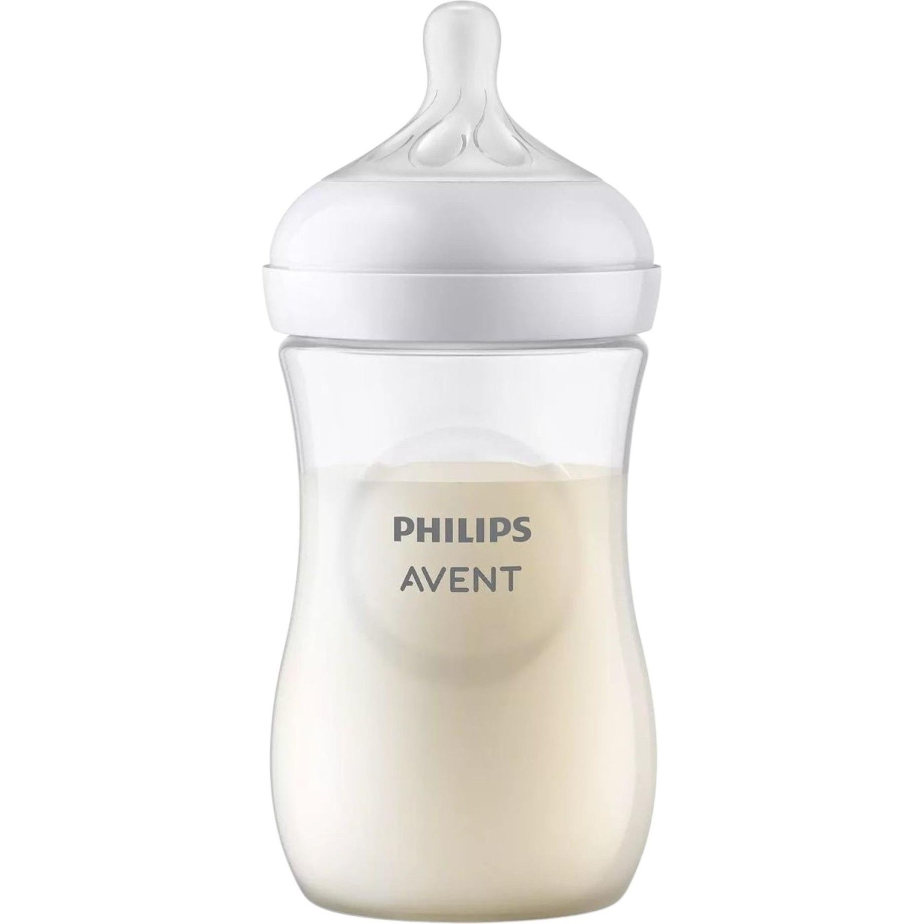 Пляшечка для годування Philips Avent Natural Природний потік, 260мл, (SCY903/01)фото1