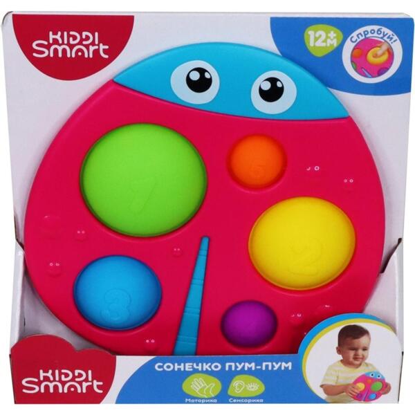 

Сенсорная игрушка Kiddi Smart - Божья коровка Пум-пум (4520-KS)