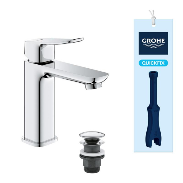 

Смеситель для раковины Grohe QuickFix Dice M-размера (1018330000)