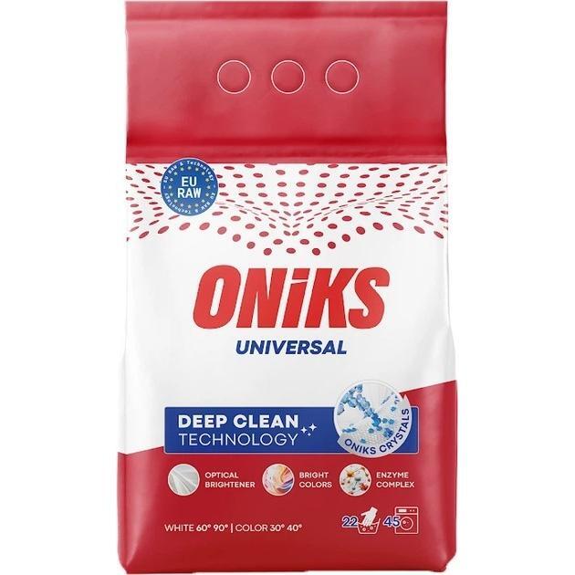 Пральний порошок безфосфатний Oniks Universal 2,25 кгфото1