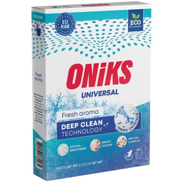 

Стиральный порошок бесфосфатный Oniks Universal Fresh aroma 300 г