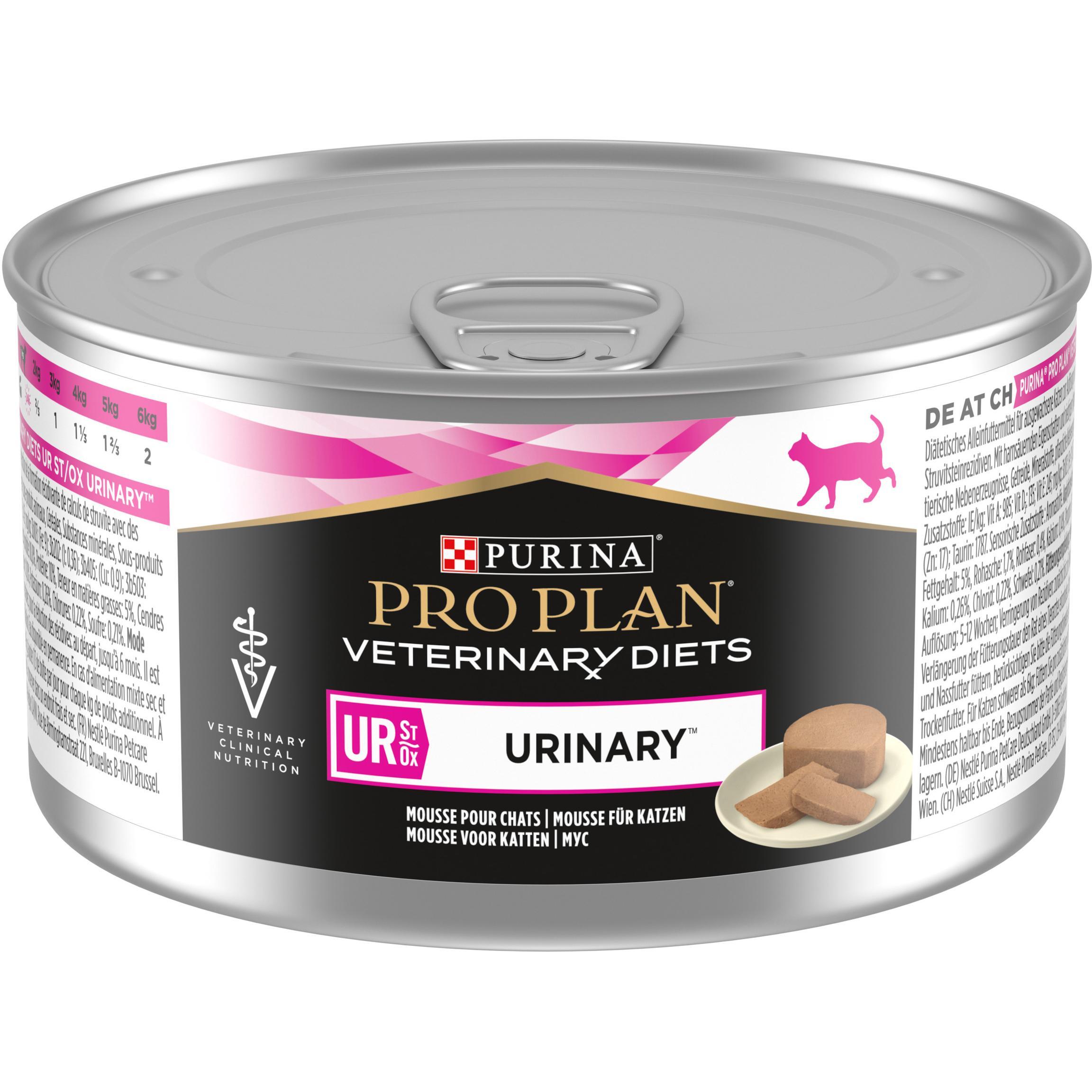 Влажный корм для кошек Purina Pro Plan Veterinary Diets Urinary растворение и предотвращение струвитных камней 195 г фото 1