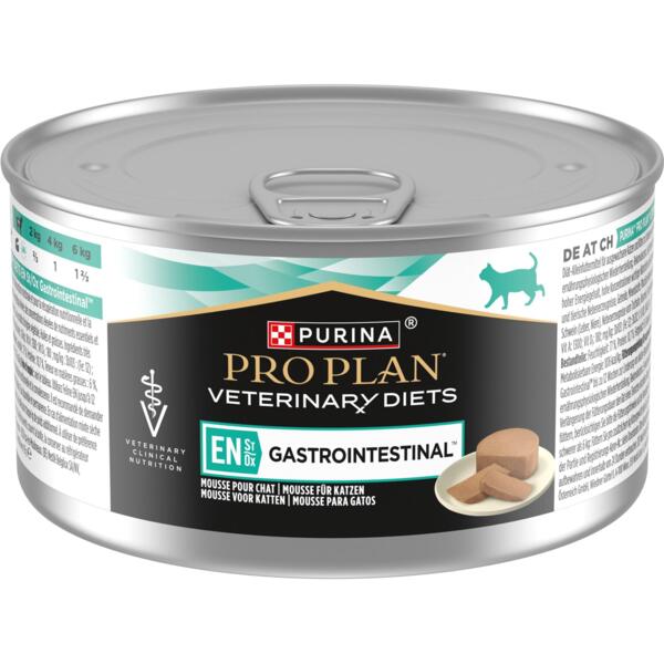 

Влажный корм для кошек Purina Pro Plan Gastrointestinal при нарушениях кишечного всасывания и в период реабилитации 195г