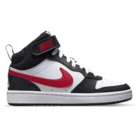 Кеди підліткові Nike Court Borough Mid 2 Bg DO5889-161 36.5 (4.5Y US) білий/чорний/червоний