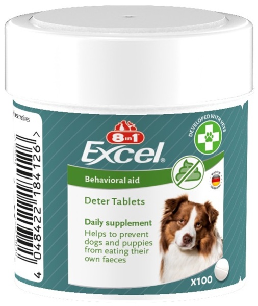 Vitaminy для Tsutsenyat Ta Doroslykh Sobak 8In1 Excel Deter Vid Koprofagiyi 100 Sht