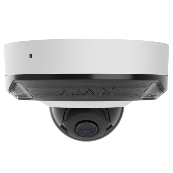 

IP-Камера проводная Ajax DomeCam Mini HL white, 5Мп, 4мм, белый (000059524)