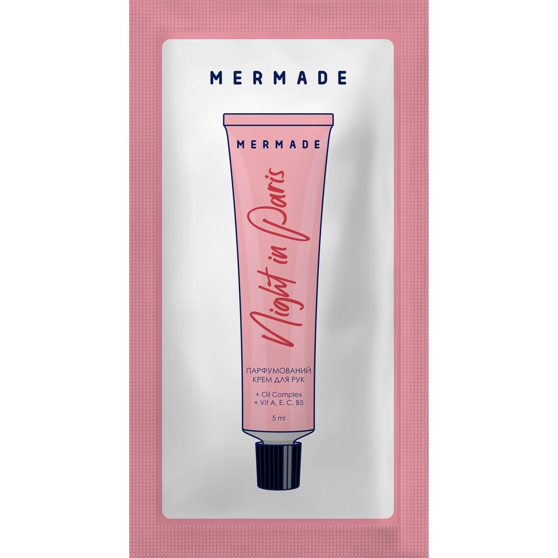 Парфюмированный крем для рук Mermade Night in Paris 5 мл фото 1