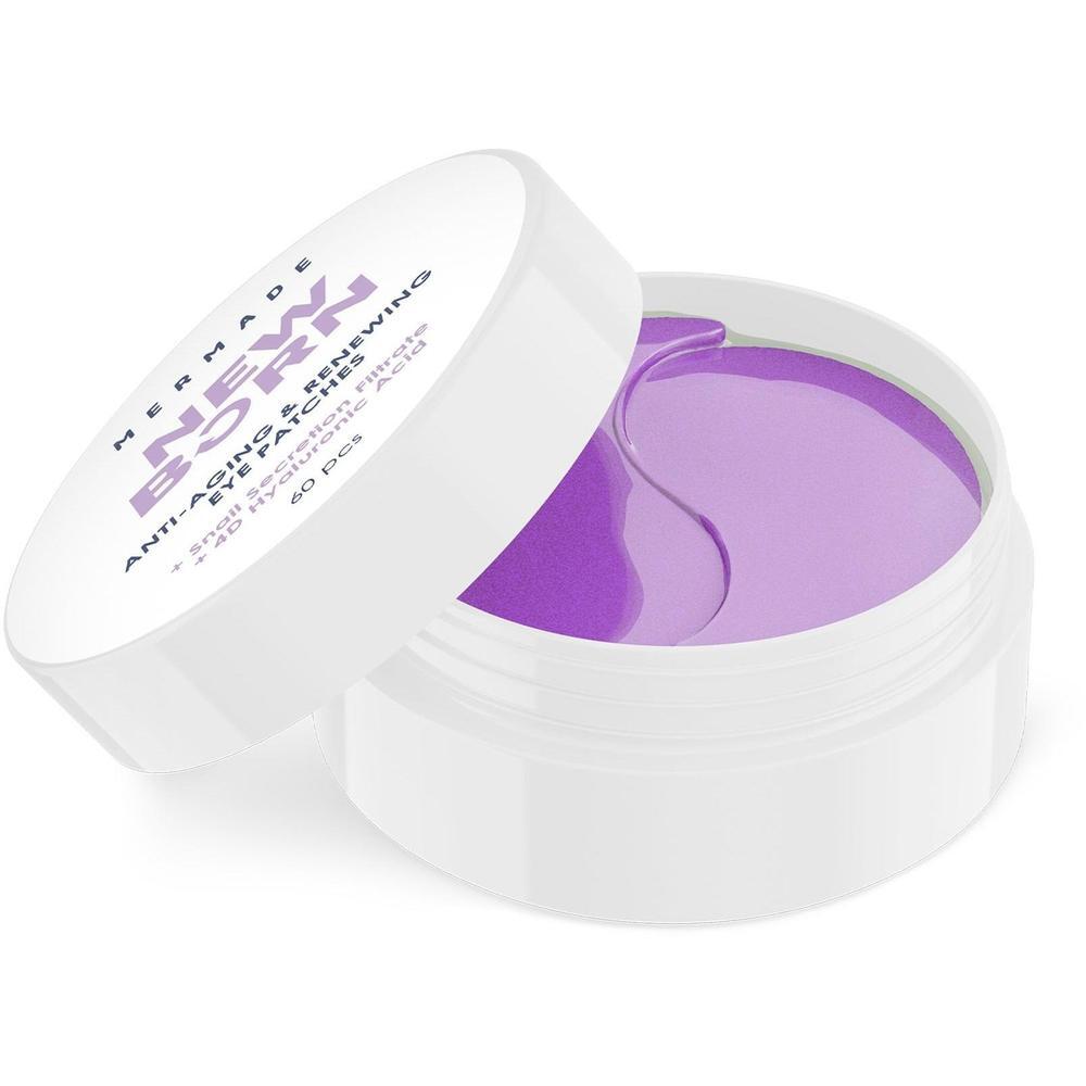 Омолоджуючі гідрогелеві патчі під очі Mermade Snail Secretion Filtrate & 4D Hyaluronic Acid, 60 штфото1