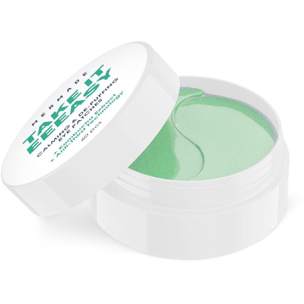 Тонізуючі гідрогелеві патчі під очі Mermade Kombucha extract & Аnti-thirst technology 60 штфото1