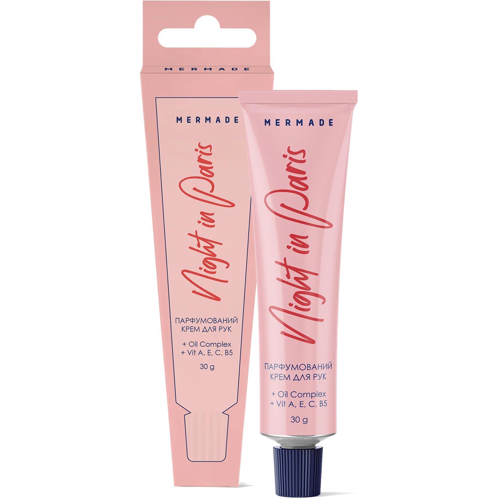 Парфюмированный крем для рук Mermade Night in Paris 30 г фото 1