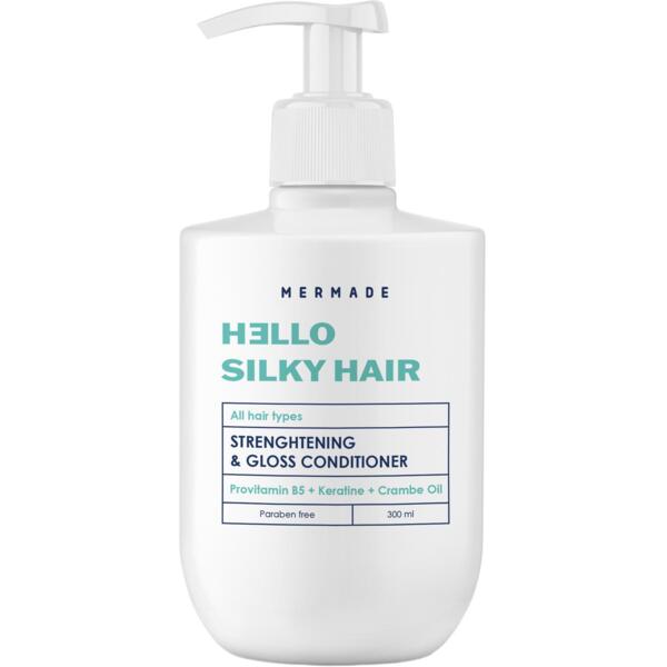 Кондиционер для укрепления и блеска волос Mermade Keratin & Pro-vitamin B5 300 мл