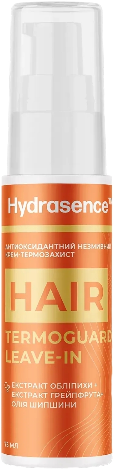 Антиоксидантный несмываемый крем для защиты волос Hydrasence 75 мл фото 1