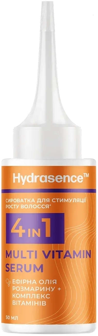 Розмариновая сыворотка для стимуляции роста волос 4в1 Hydrasence 50 мл фото 1