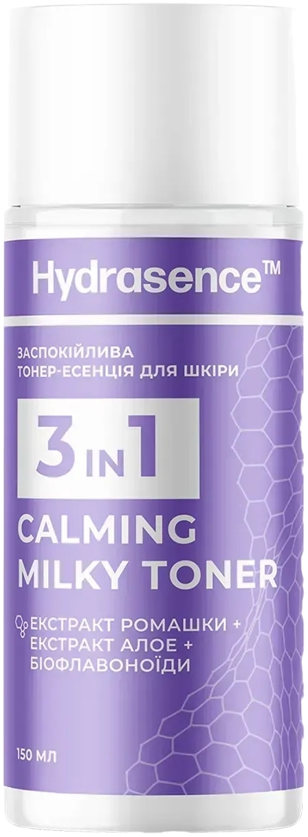 Успокаивающая тонер-эссенция для кожи лица Hydrasence 150 мл фото 1