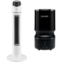 Комплект Тепловентилятор ARDESTO FHB-2000TW + Зволожувач повітря Gorenje H08WB
