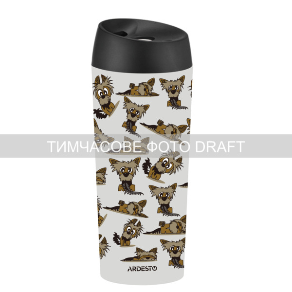 

Термочашка Ardesto Coffee Time Yorkie 450мл, нержавеющая сталь, бежевый (AR2645YT)