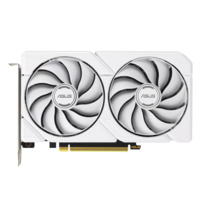 Видеокарта ASUS Radeon RX 9060 XT 16GB GDDR6 OC DUAL RX9060XT 16G WHITE (90YV0LG3-M0NA00)