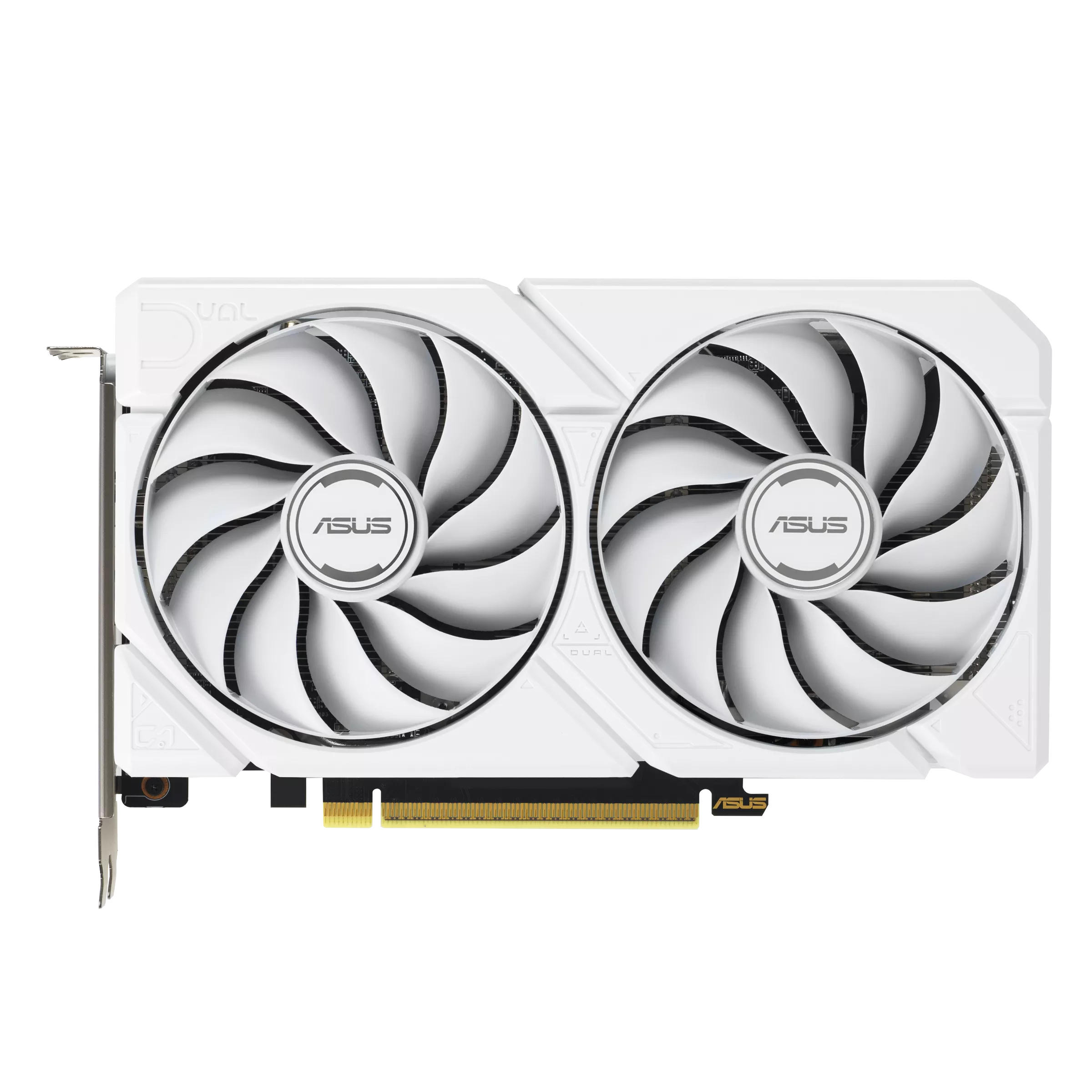 Відеокарта ASUS Radeon RX 9060 XT 16GB GDDR6 OC DUAL RX9060XT 16G WHITE (90YV0LG3-M0NA00)фото1