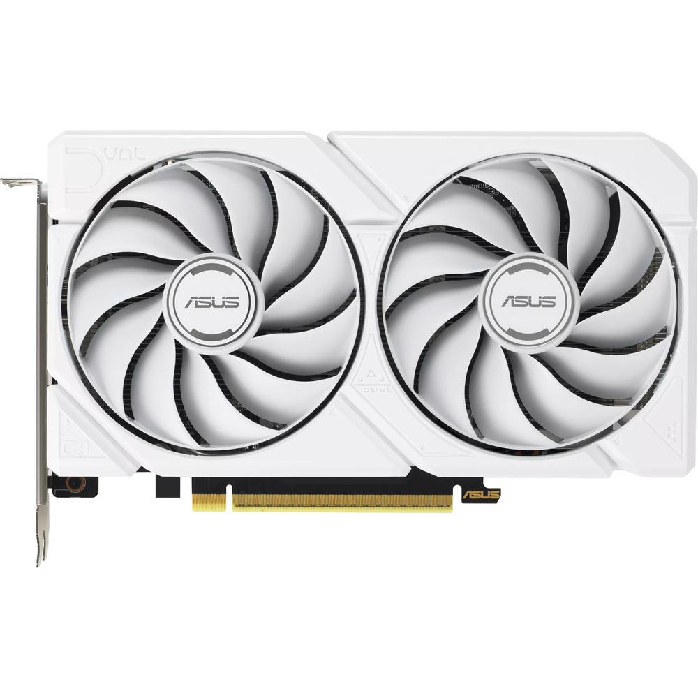 Видеокарта ASUS Radeon RX 9060 XT 16GB GDDR6 DUAL RX9060XT 16G WHITE (90YV0LG3-M0NA00) фото 1