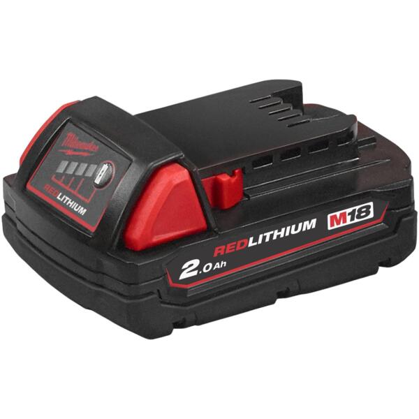 

Аккумулятор Milwaukee Redlithium M18 18B 2Ач (4932430062)